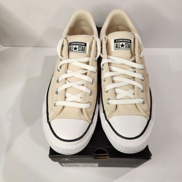 CONVERSE NEW ADULT UNISEX MALDEN STREET SHOES LIGHT DUNE BROWN LOW A11577F M 10 - Picture 1 of 4